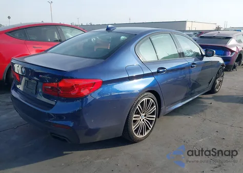 2019 BMW M550I xDrive z USA, uszkodzony, nr VIN WBAJB9C51KB465157